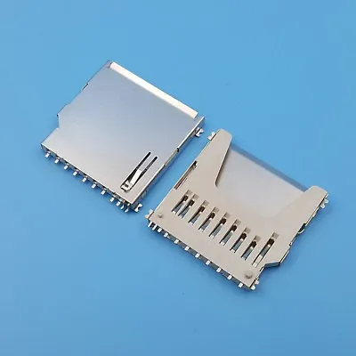 $2.34 • Buy 10Pcs SD Memory Card Socket Slot 11Pin PCB Mount SMT Solder Connector