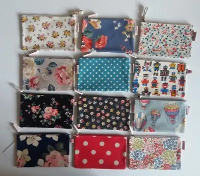 Cath Kidston Oil Cloth Zip Pur /pencil Case/make Up Bag/cosmetic Pouch • £9.50