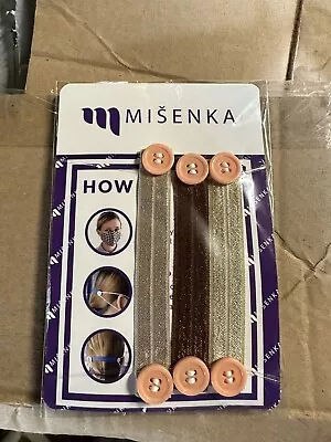 Misenka Face Covering Holder & Ear Guards Set Box Of 44 Pc Wholesale Lot • $12