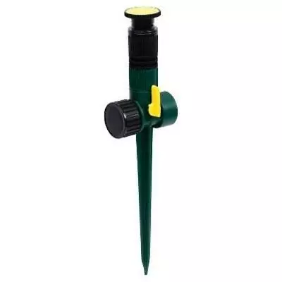 Melnor 15335 Multi-Adjustable Spike Sprinkler Green 30 Ft Water Flow Control • $16.68