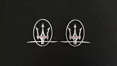 15 2015 Maserati Gran Turismo Sport Quarter Panel Emblem Set Pair • $45.90