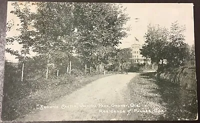 Granby Qc Can Palmer Cox RARE Vintage 1907 Postcard Brownie Castle Victoria Park • $6.58