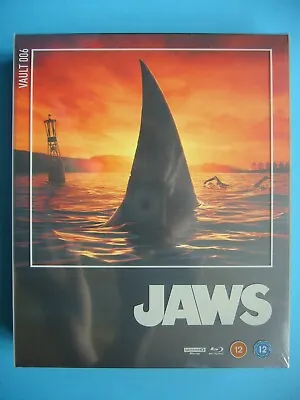 Jaws - The Vault Range 4K UHD Blu-Ray New Sealed OOP • £174.99