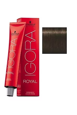 Schwarzkopf Professional IGORA Royal Natural Light Brown 5-0 - 60ml • $49.92