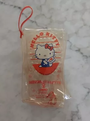 Vintage Sanrio Original Rare 1976 Hello Kitty Mini Clear Brush With Case • $15