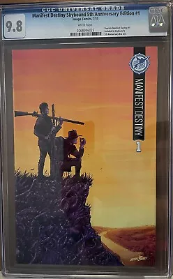 Image Comics MANIFEST DESTINY #1 Skybound 5th Anniversary Variant CGC 9.8! • $37