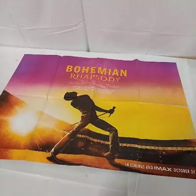 Queen BOHEMIAN RHAPSODY Dual Sided Movie Poster • £6