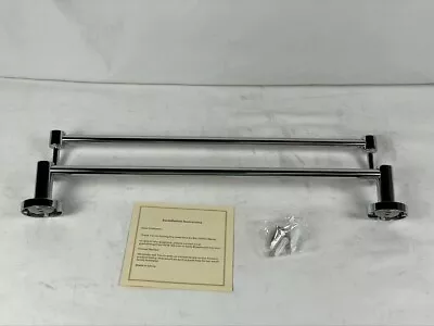 ENJYHZQY 20 Inch Chrome Bathroom Stainless Steel Towel Bar • $20.99