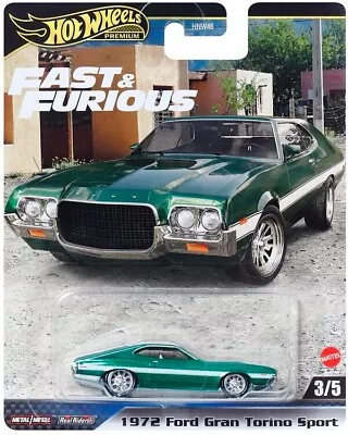 2024 HOT WHEELS Fast & Furious - 1972 Ford Gran Torino Sport (Premium) NEW • $11.66