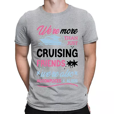 Cruising Friends Cruise Life Vacation Squad Nautical Mens Womens T-Shirts #NED • £9.99