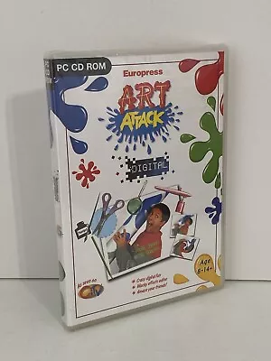 Art Attack - Digital PC CD-ROM - Factory Sealed • £9.99