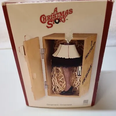 A Christmas Story Ornament Plays 3 Quotes From Movie When Crate Is Opened. • $49.99