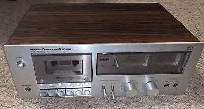 MCS 683-3536 Modular Component Systems Stereo Cassette Deck NEEDS NEW BELTS • $30