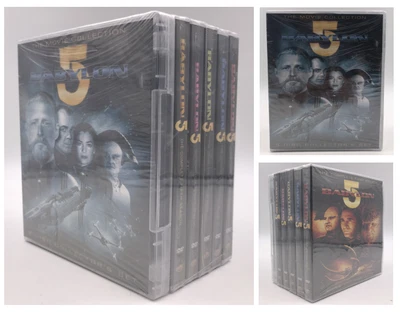 $54.64 • Buy Babylon 5 DVD Season 1-5 Complete Series + 5 Movie (35-Disc Box Set) New &Sealed