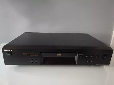£49.99 • Buy Sony CDP-XE270 CD Player - Hi Fi Separate - Black - Lens Cleaned Tested