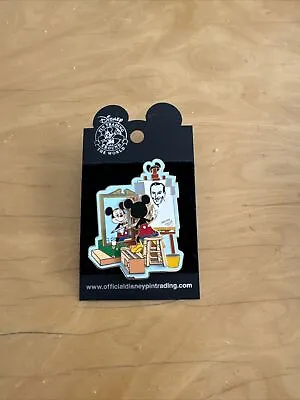 Vintage Disney Pin Trading Mickey Mouse Self Portrait Drawing Walt Disney New • $14.95