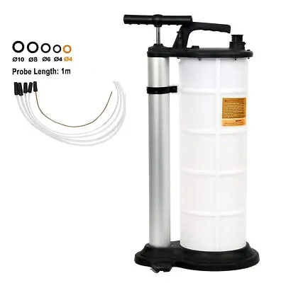 $74.10 • Buy 9L Manual Oil Changer Fluid Vacuum Extractor Pump Transfer Tank Remover Engine