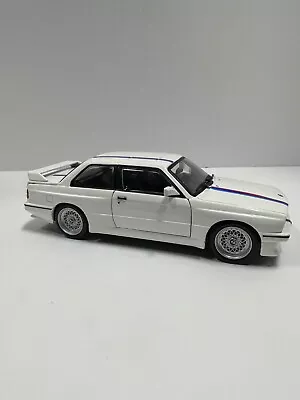 Bburago 1:24 BMW M3 E30 1988 3 Series Supercar Alloy Car Static Diecasts Vehicle • $25