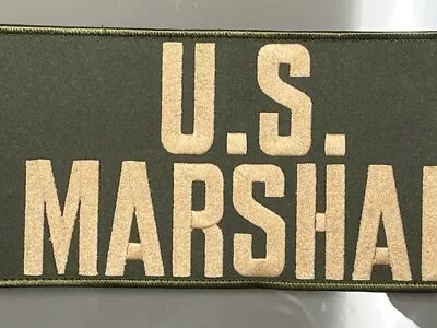 NEW USA Police PATCH US Marshal  4.5 X9.5  • $24.79