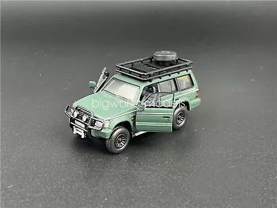 BMC 1/64 Mitsubishi Pajero 2nd Gen Green Diecast Car Toy Collection NIB NEW • $18.99