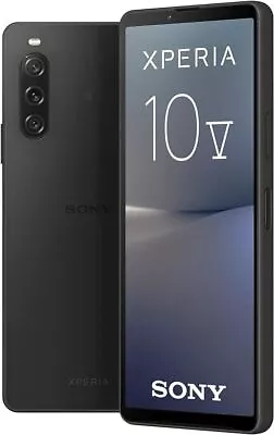 Sony Xperia 10 V Android 5G Dual Sim Smartphone 128GB Unlocked Black • £290