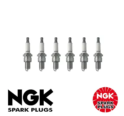 6 X NGK SPARK PLUGS - For Chrysler Valiant SV 3.7L 6 Cyl (225 Slant) • $50.91