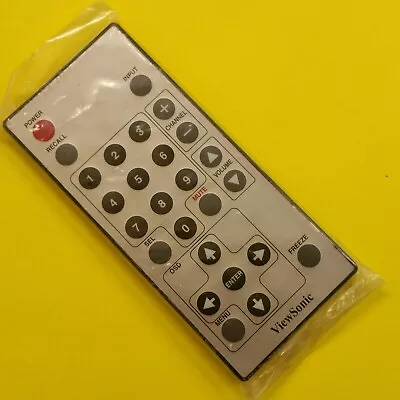 NEW - ViewSonic Projector? OR TV? Remote Control Slim Grey/Silver OSD CR2025 • $12.95