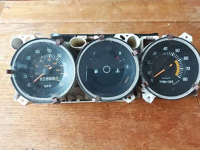 Classic Mini 3 Dial Clock Speedo  Smith's Instrument Cluster Mayfair   • $155.64