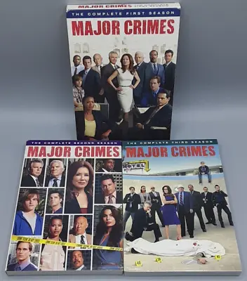 Major Crimes TV Series 2012 Complete Seasons 1 2 3 DVD Lot • $15.25