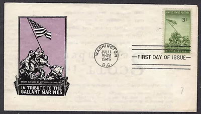 1945 US Marines Capture Suribachi (Scott 929) - Ioor FDC NR410 • $1.95