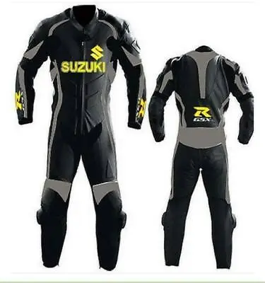 $303.01 • Buy Mens Suzuki GSXR Motorcycle 1PC Suit Leather Motorbike Sport Biker Racing Armour