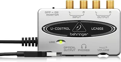 Behringer U-Control UCA202 USB Audio Interface • $41.69