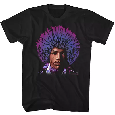 Jimi Hendrix Name In Afro Men's T Shirt Rock Music Merch • $34.45