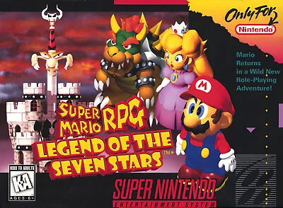 Super Mario RPG Poster High Quality 4x5 8x10 11x17 13x19 16x20 24x30 24x36 • $2.98