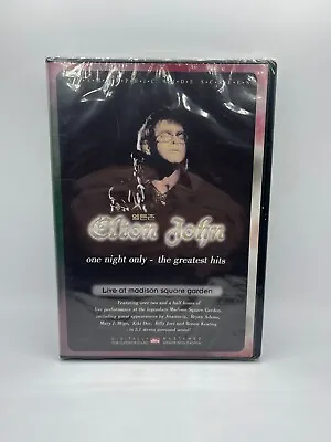 ELTON JOHN - One Night Only: The Greatest Hits Live (DVD 2002) NEW-SEALED • $4.99