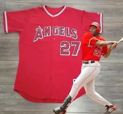 Rare! Authentic Vintage Vlad Guerrero Baseball Jersey 48 Xl Majestic Angels • $399.99