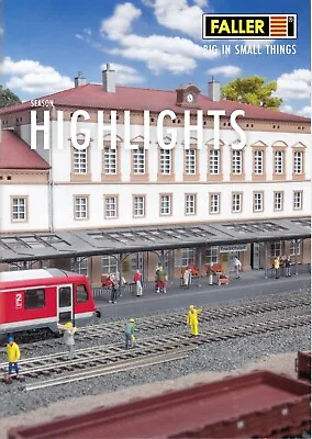 Faller 2017/18 2 HO TT & N Gauge Season Highlights Catalogue • £2.99