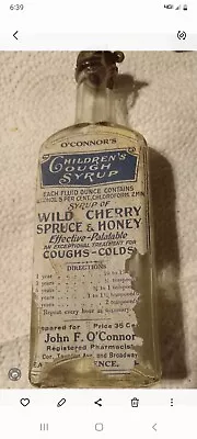 Vintage Cough Syrup Bottle For Kids • $32