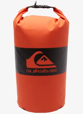 Quiksilver Medium Water Stash 10L Roll Top Surf Pack Bag  - Bright Marigold NEW • £30