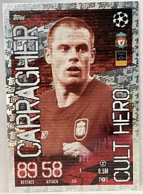 Carragher Cult Hero Topps Match Attax 2023/2024 Liverpool Champions League 23/24 • £1.49