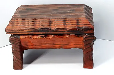 £38 • Buy Vintage Arts And Crafts Solid Wood Trinket  Box.