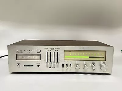 Vintage 1970s Panasonic RE-8420 ~ 8-Track Stereo AM/FM Receiver ~ Partially Work • $49.90