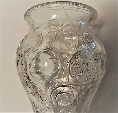 ❤️ Webb Art Nouveau Rock Crystal Vase Spectacular❤️ • $1150