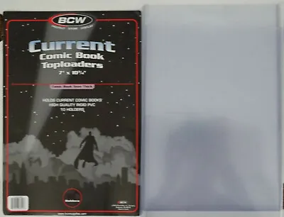 2 Loose BCW Current Comic Book Topload Holder Toploaders New • $13.95