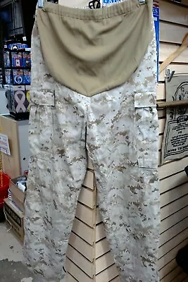 USMC Maternity Desert MARPAT Trousers Size X-Small/Short • $24.99