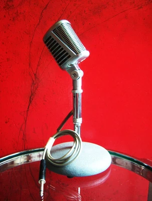 £222.71 • Buy Vintage 1950's Astatic 77A / 77 Dynamic Cardioid Microphone W Cable Shure 55S 55