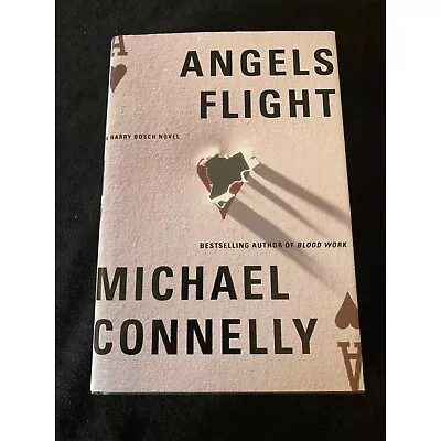 Signed 1st/1st! Angels Flight By Michael Connelly 1999 HCDJ Very Good + • $25