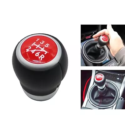 6-speed Shift Knob Manual Gear Shifter Replace For 04-21 Subaru Impreza Wrx Sti • $14.65