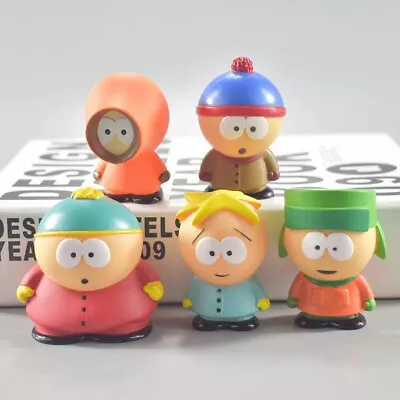 5x South Park Series 1 Figurines Cake Decor Topper Action Figure Kid Child Toy • £4.99