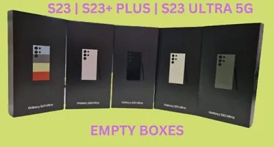 Original Empty Box Samsung Galaxy S23 5g/ S23+ Plus/ S23 Ultra • £11.95